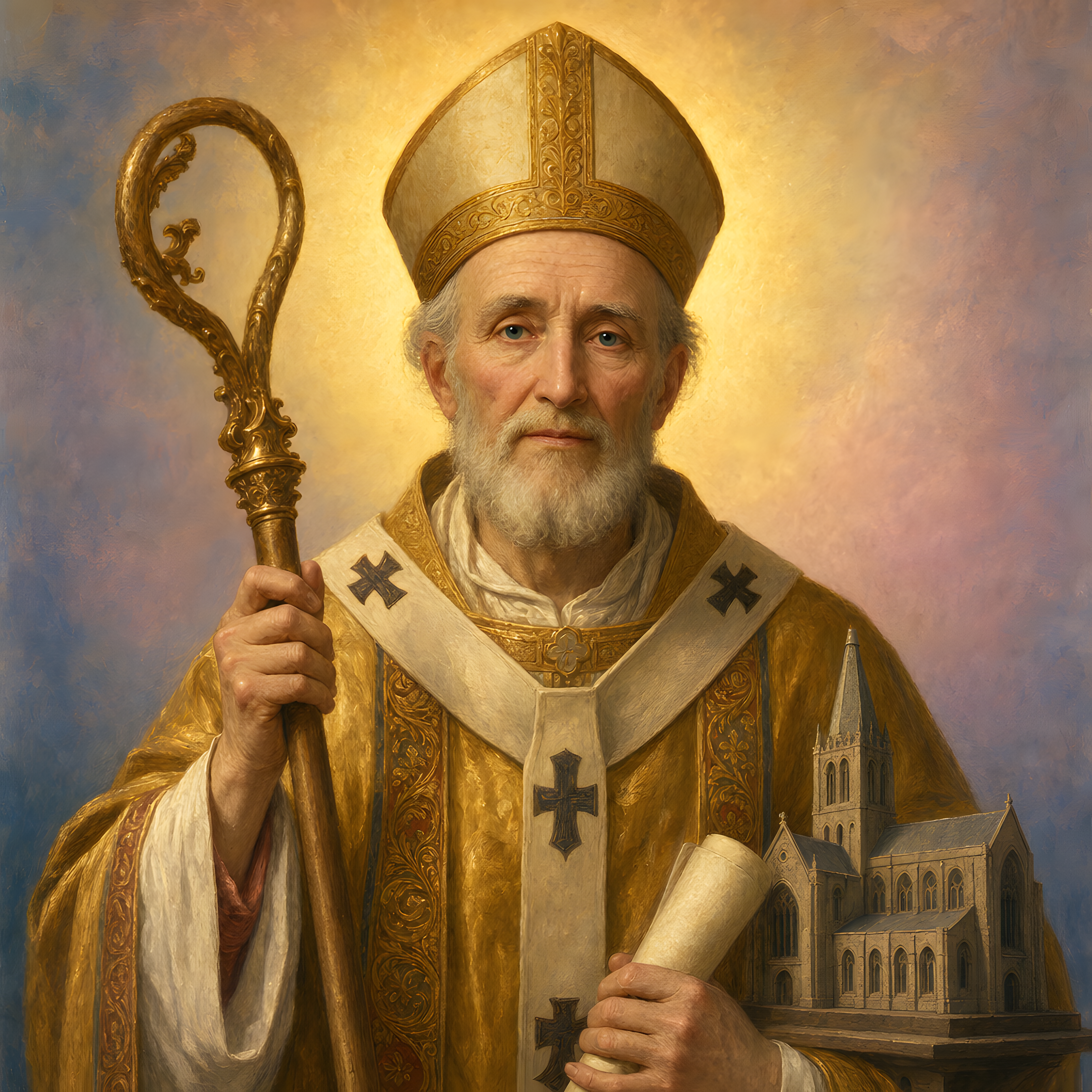 Portrait of St. Wulfstan