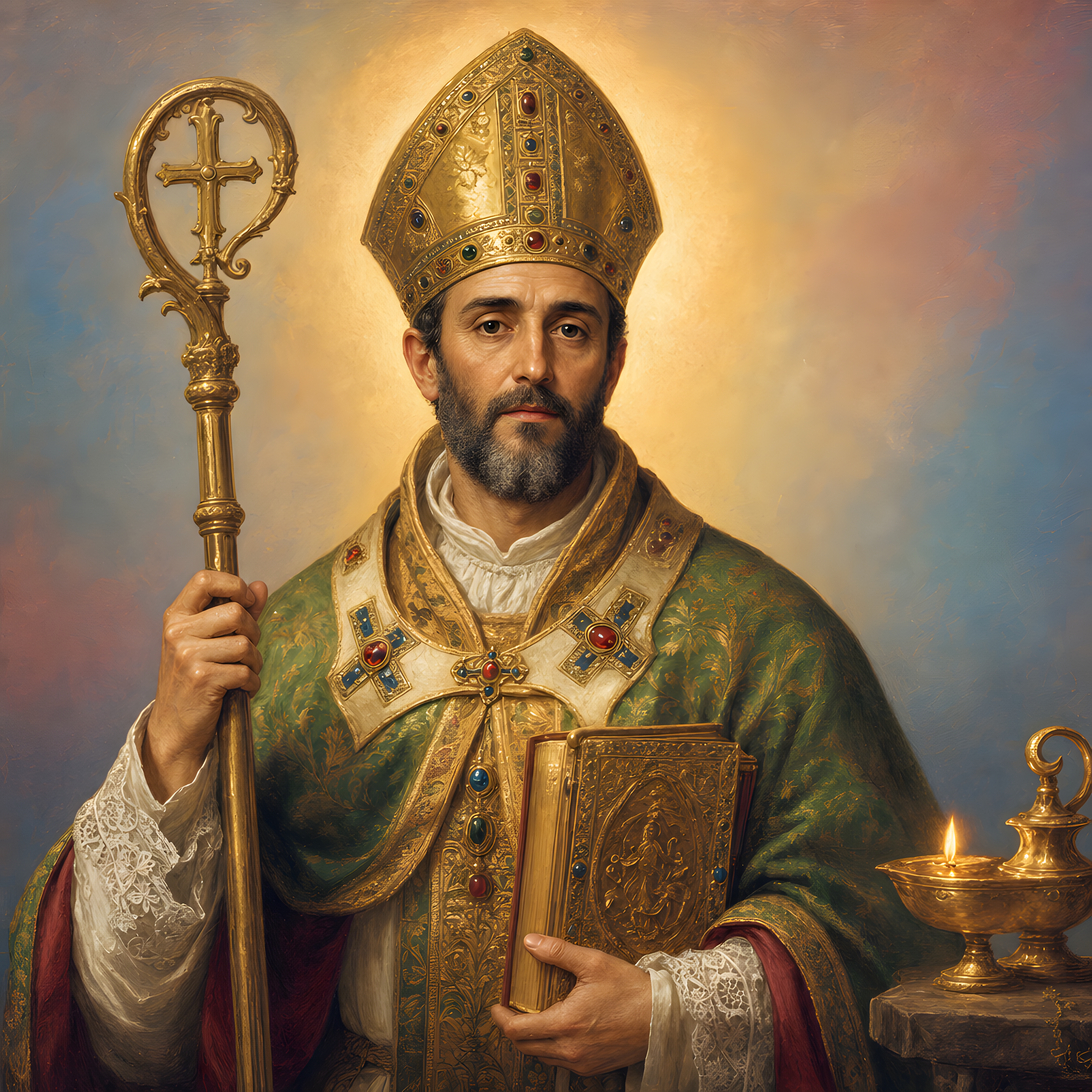 Portrait of St. Zanobius of Florence