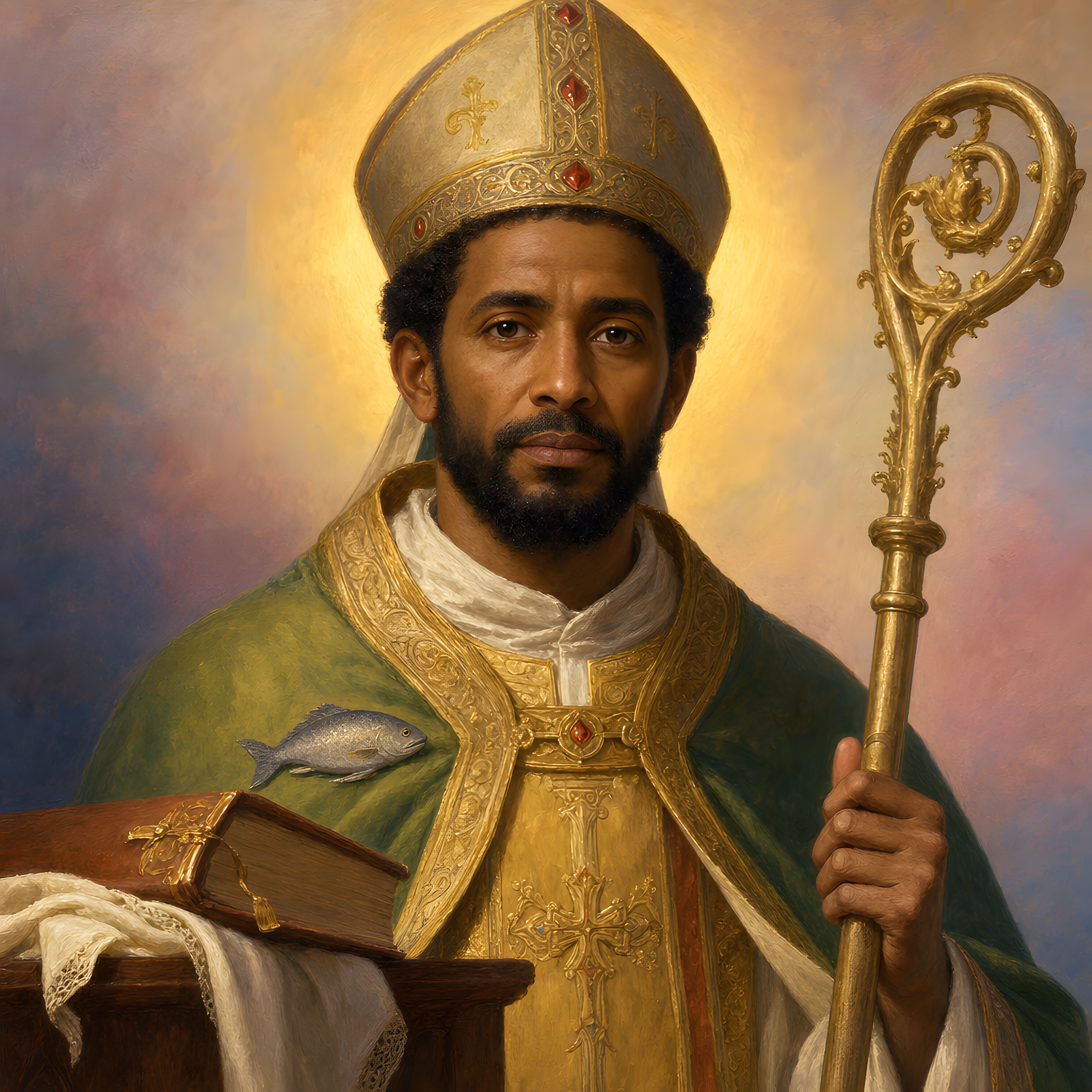 Portrait of St. Zeno of Verona