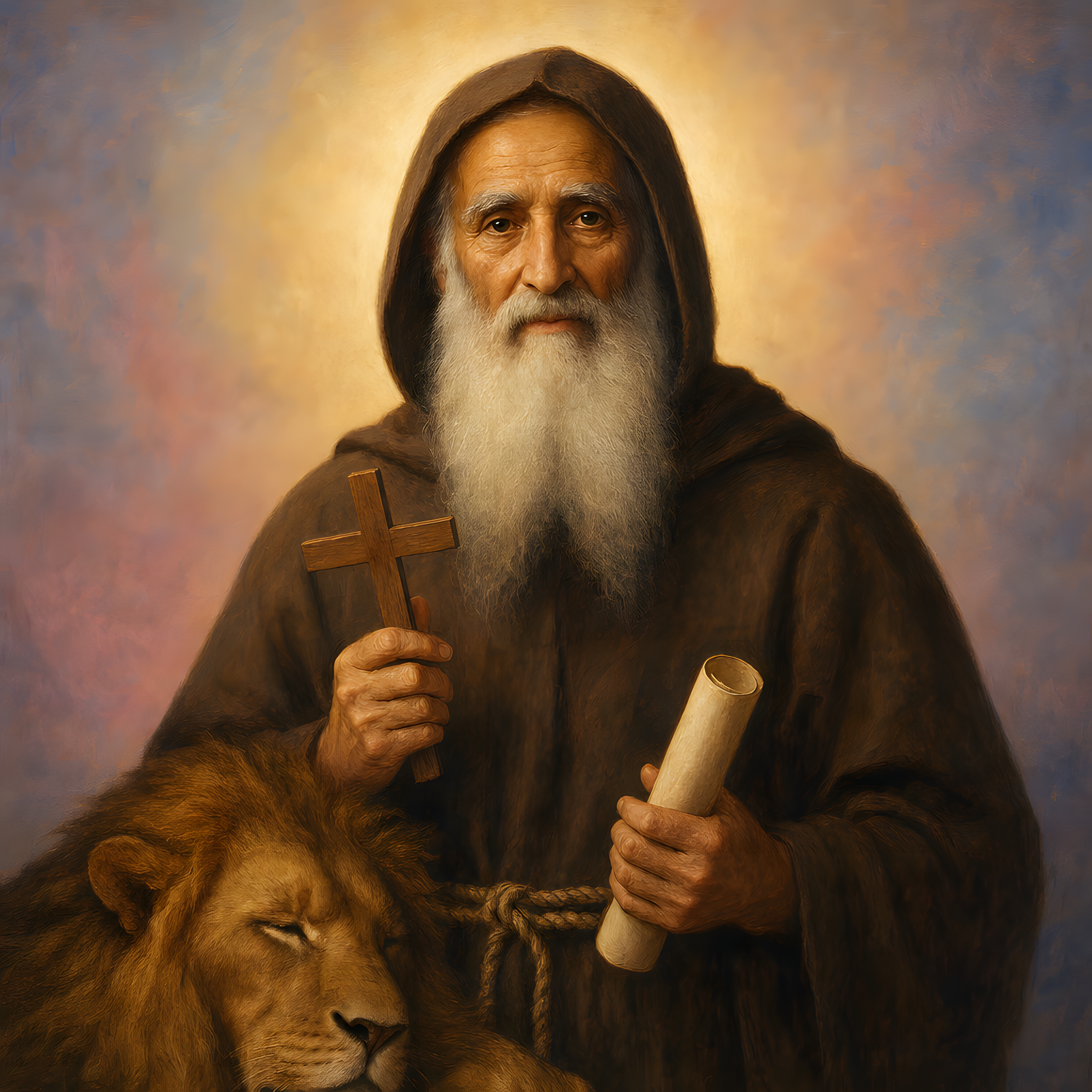 Portrait of St. Zosimus of Palestine
