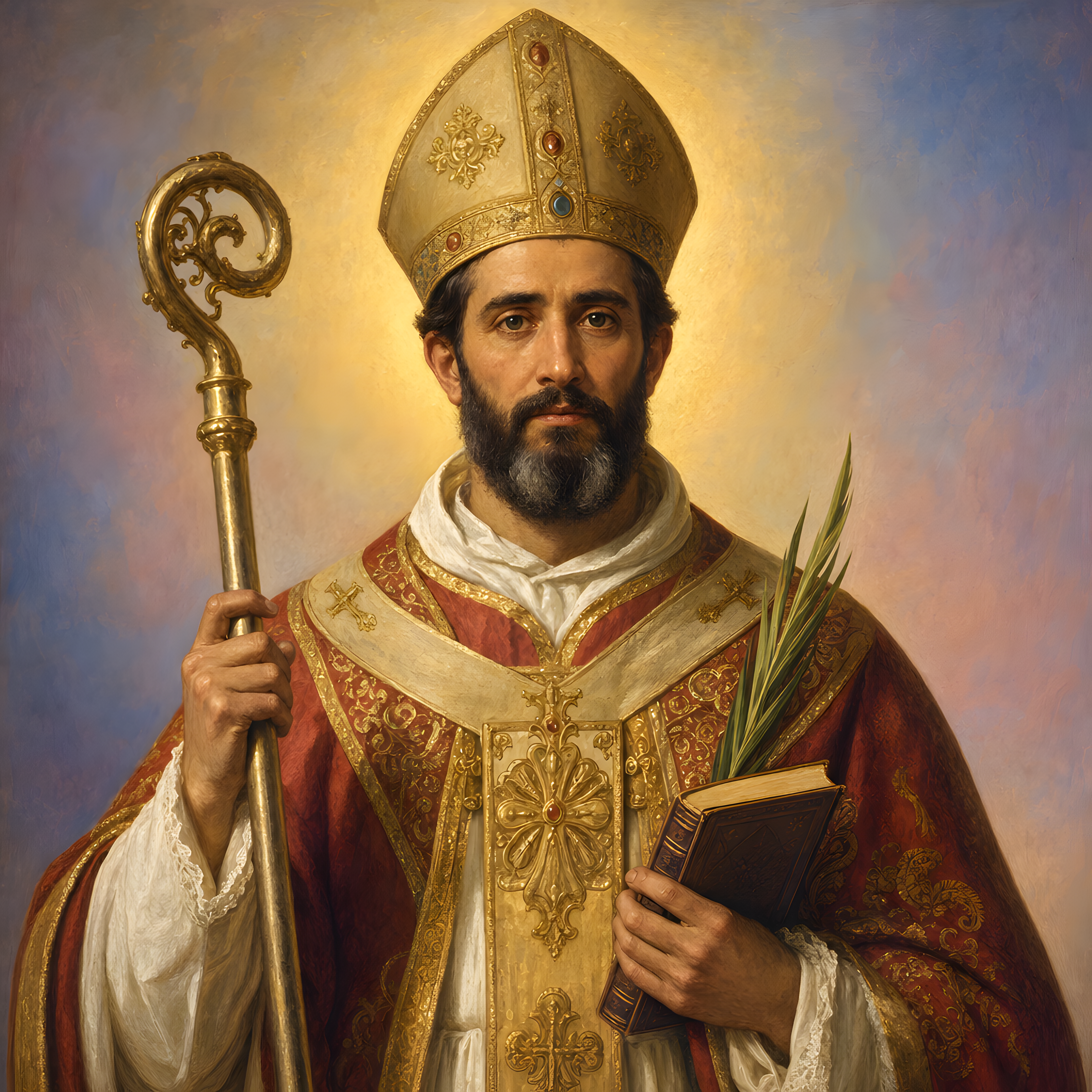 Portrait of St. Zoticus of Comana