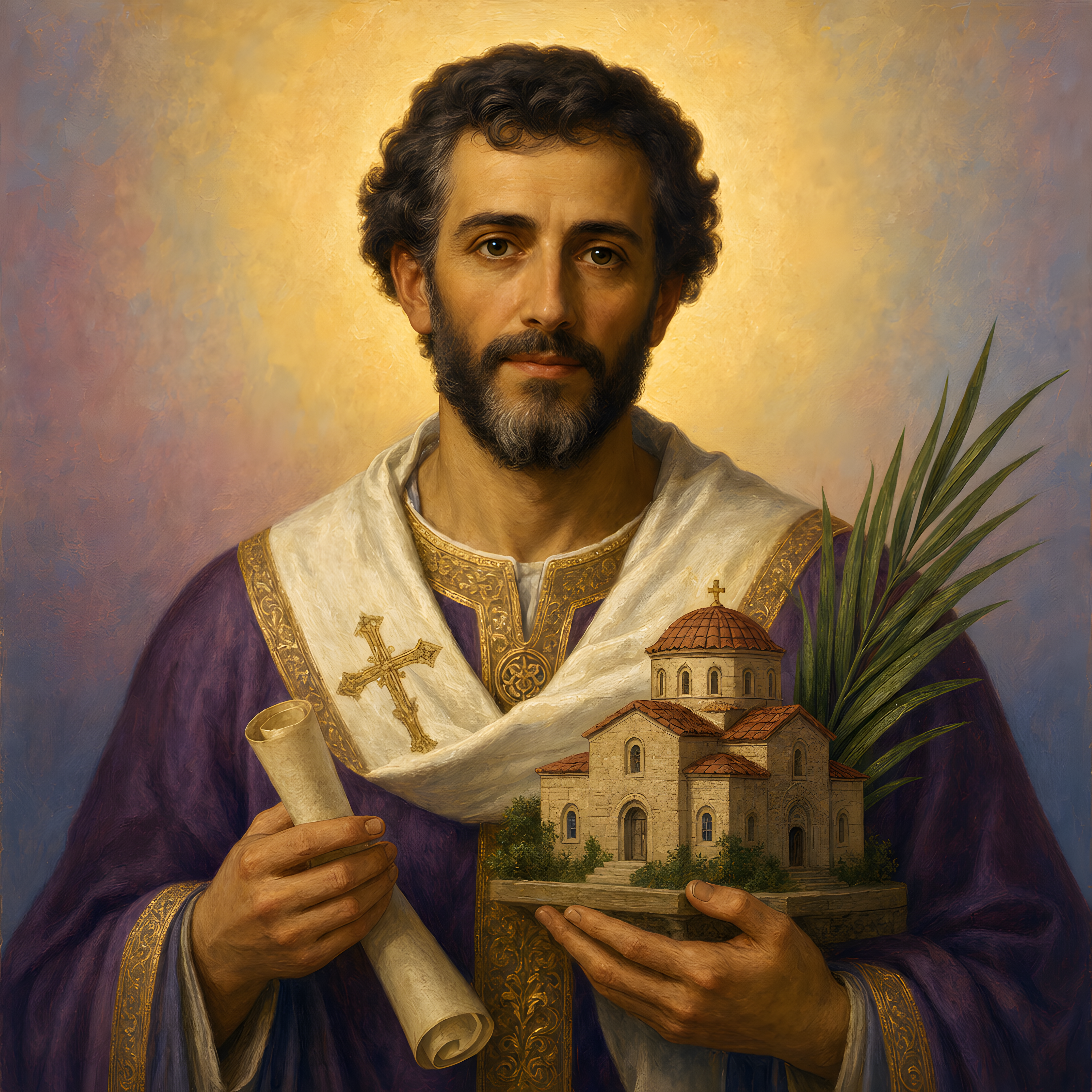 Portrait of St. Zoticus of Constantinople