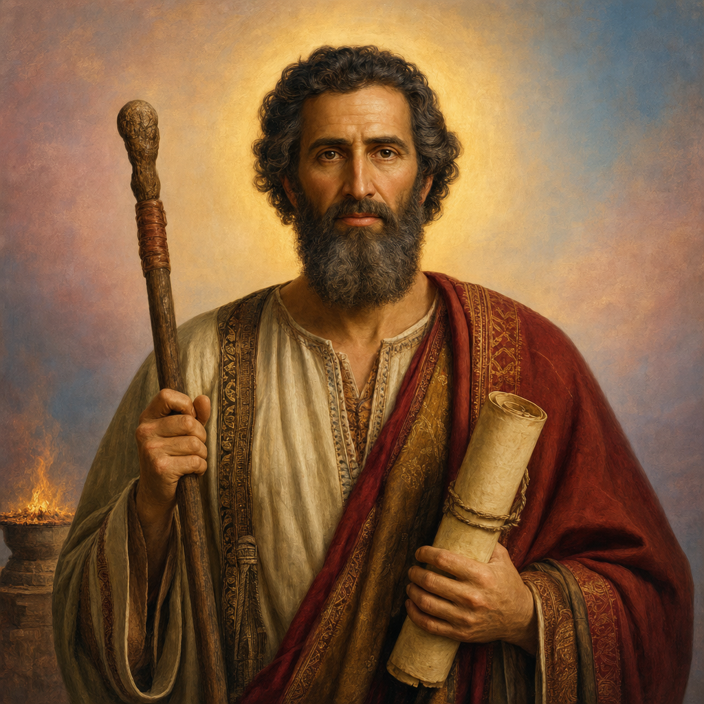 Portrait of St. Abraham