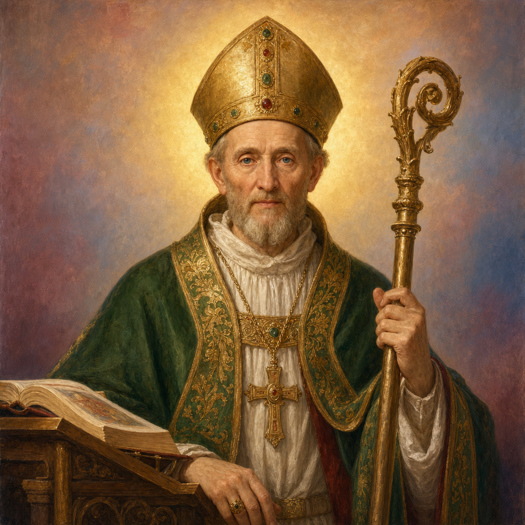 Portrait of St. Adalbero of Würzburg