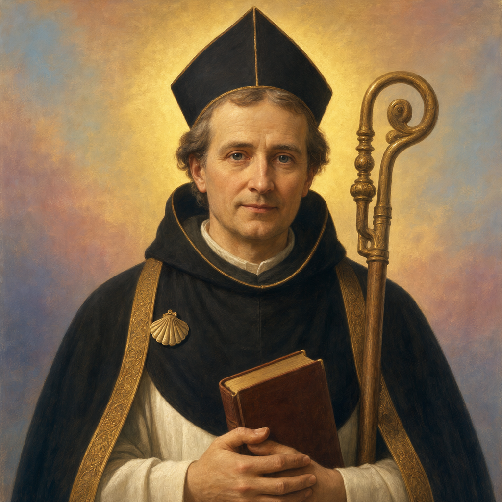 Portrait of St. Adelelmus