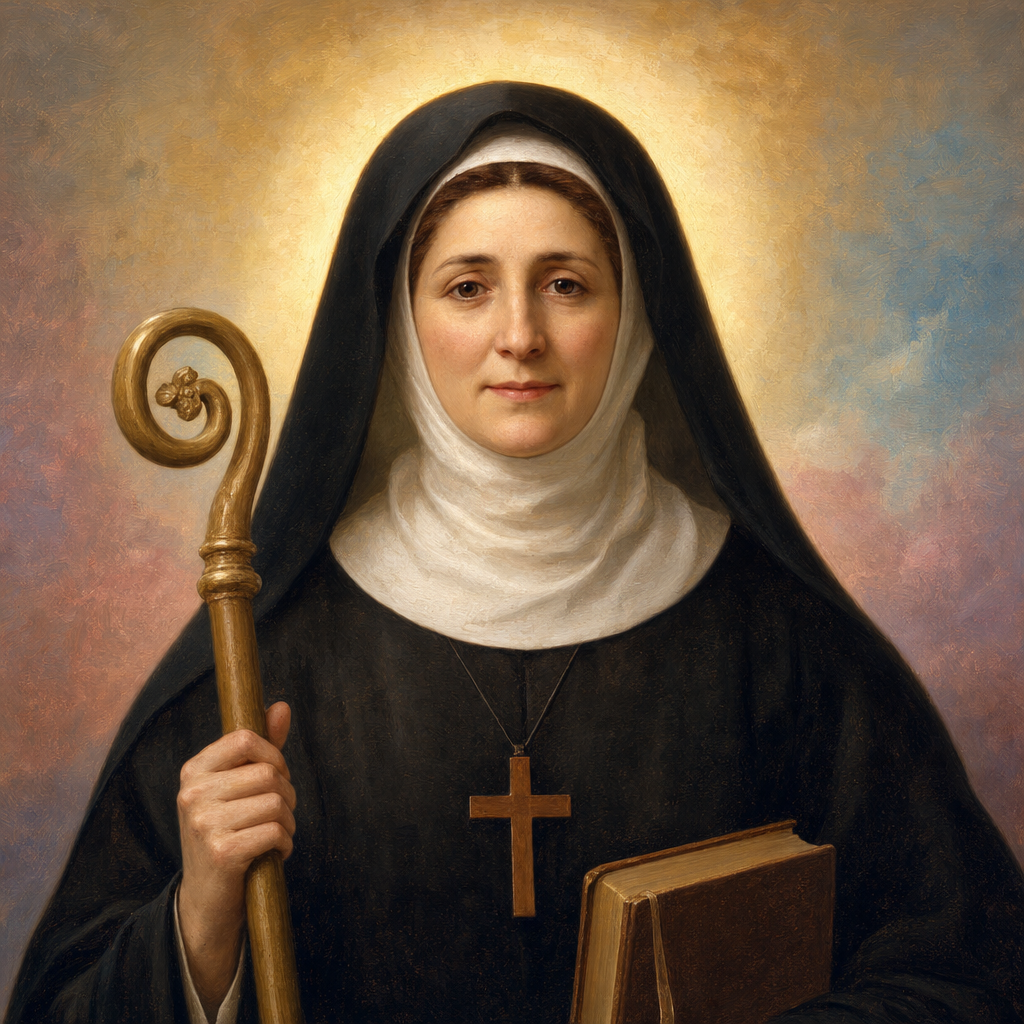 Portrait of St. Adelina