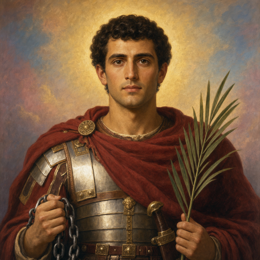 Portrait of St. Adrian of Nicomedia
