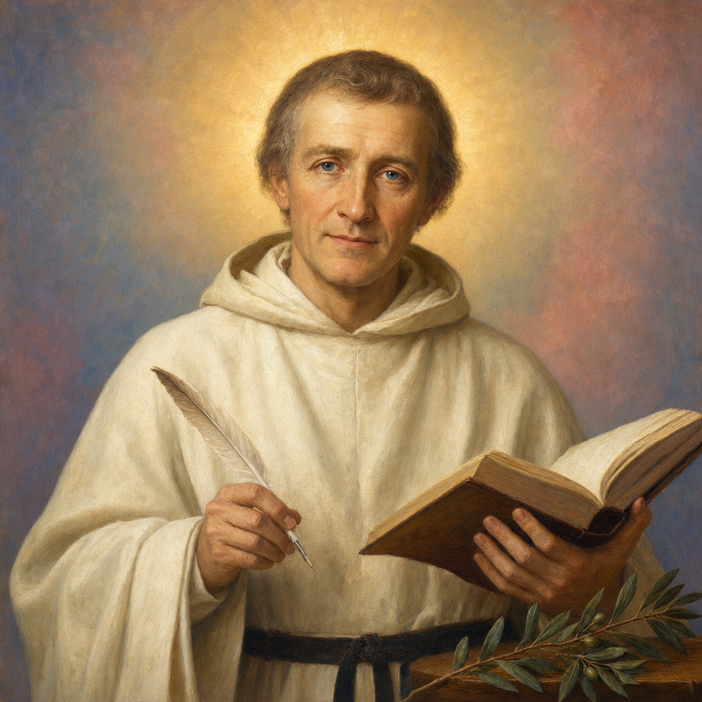 Portrait of St. Aelred of Rievaulx