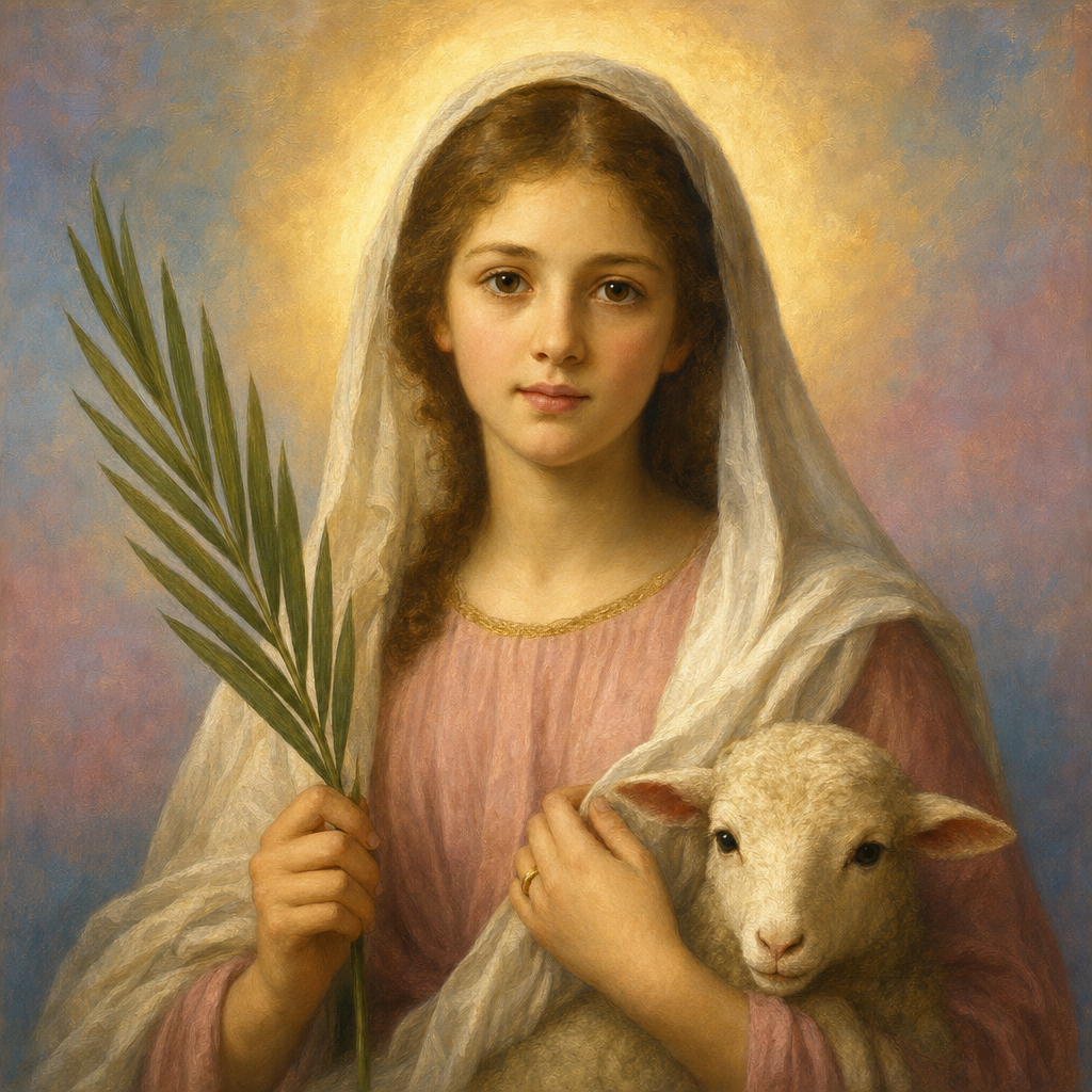 Portrait of St. Agnes