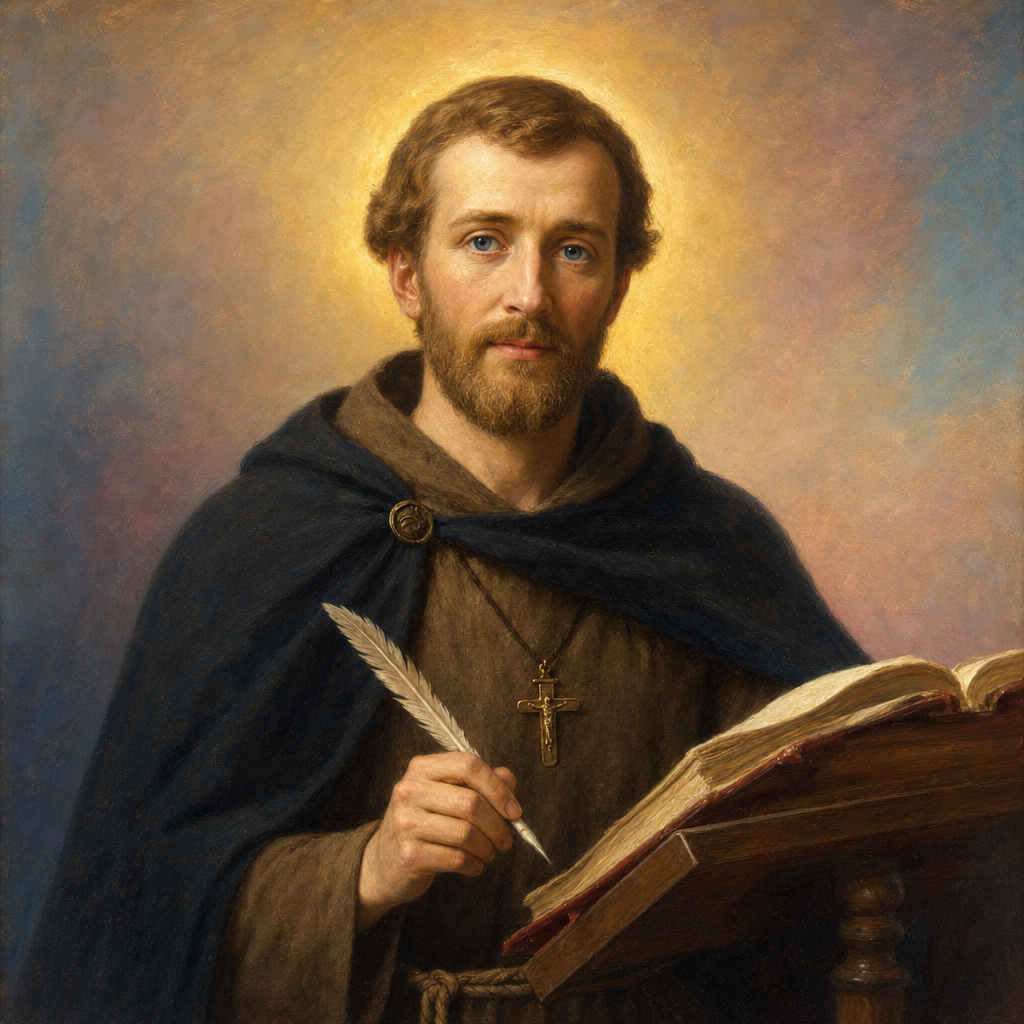 Portrait of St. Aileran