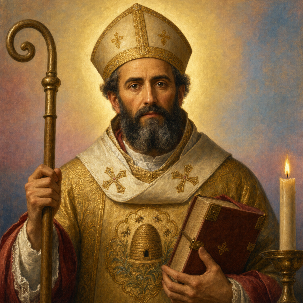 Portrait of St. Ambrose
