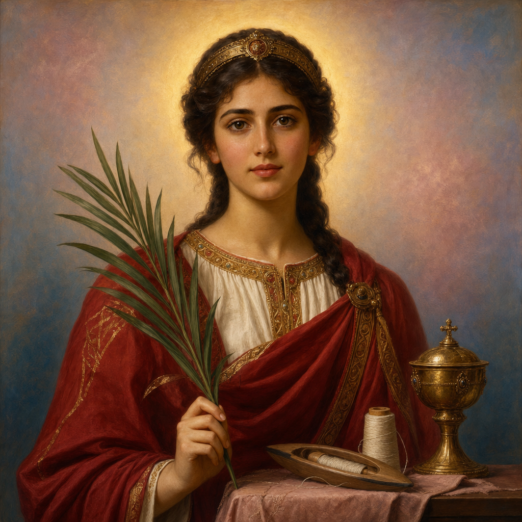 Portrait of St. Anastasia of Sirmium