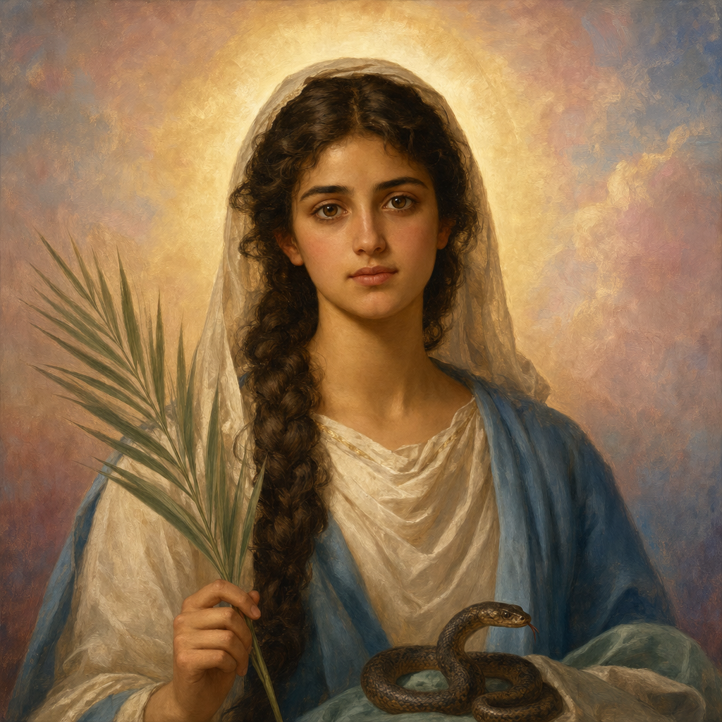 Portrait of St. Anatolia