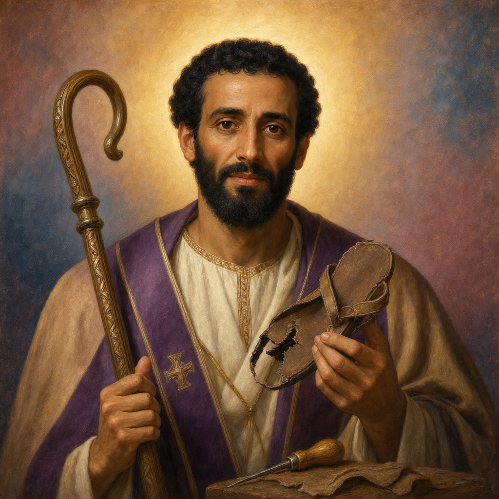 Portrait of St. Anianus