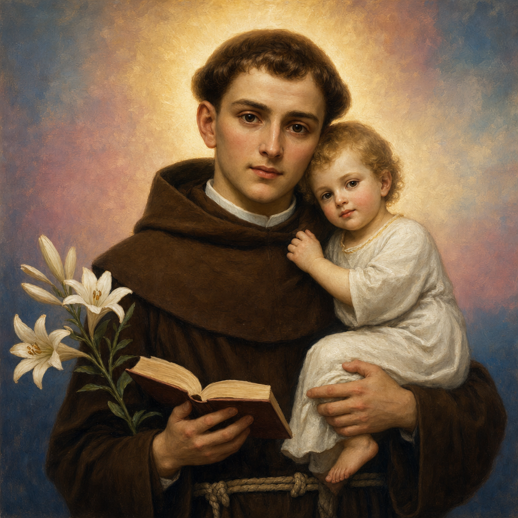 Portrait of St. Anthony of Padua