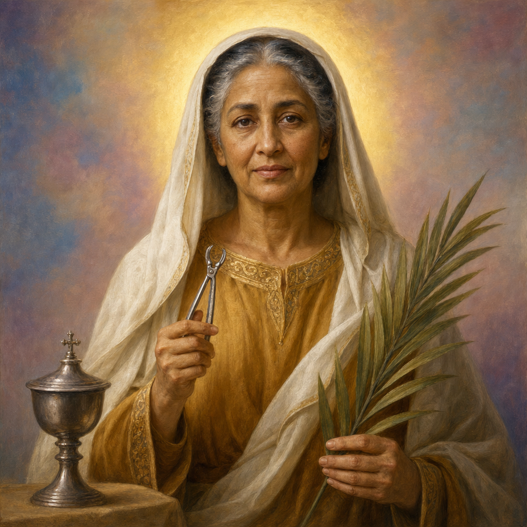Portrait of St. Apollonia