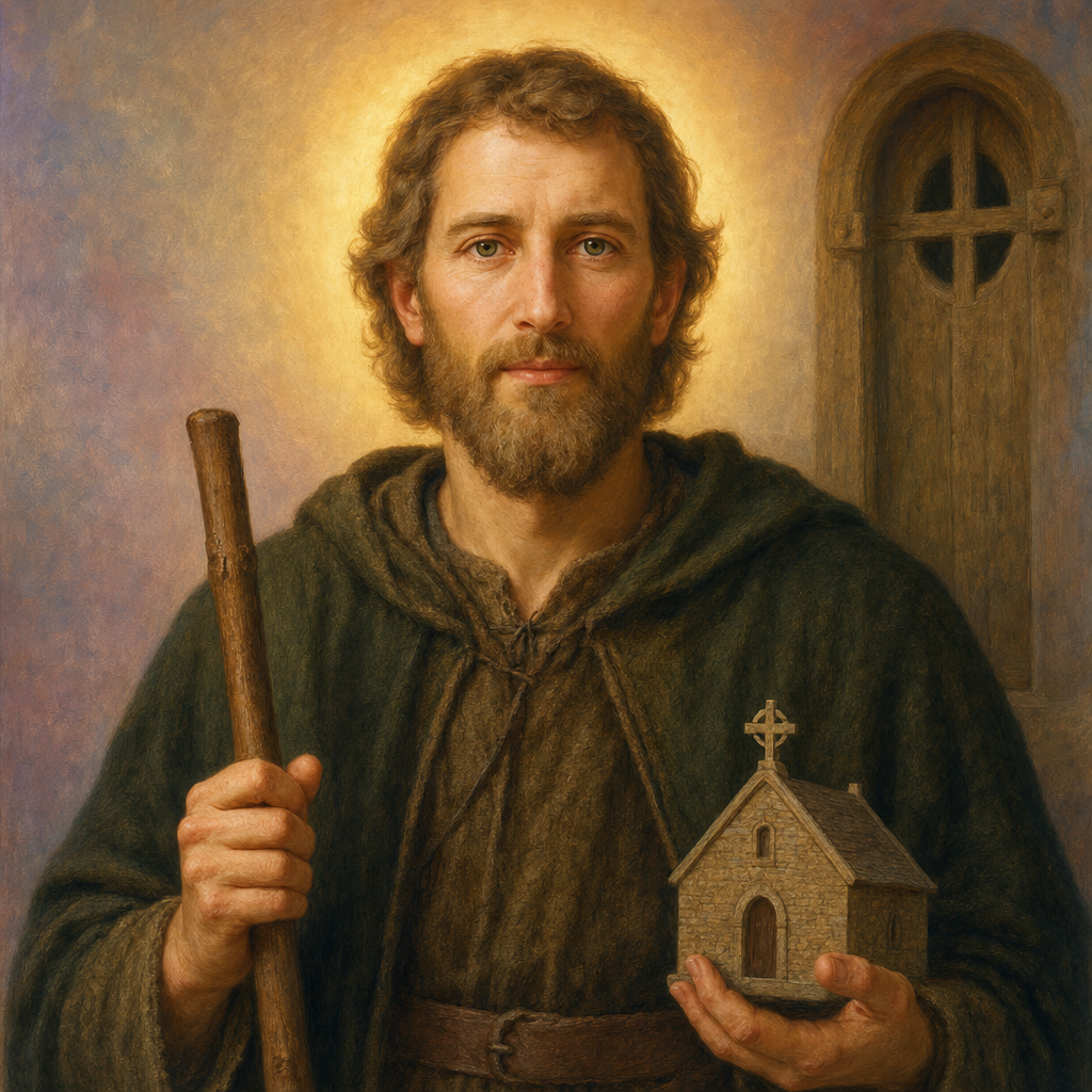 Portrait of St. Baglan