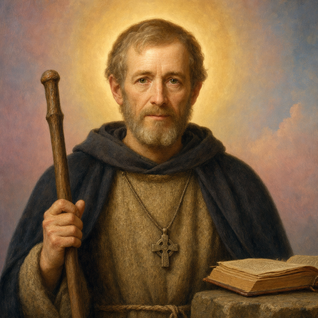 Portrait of St. Baithin