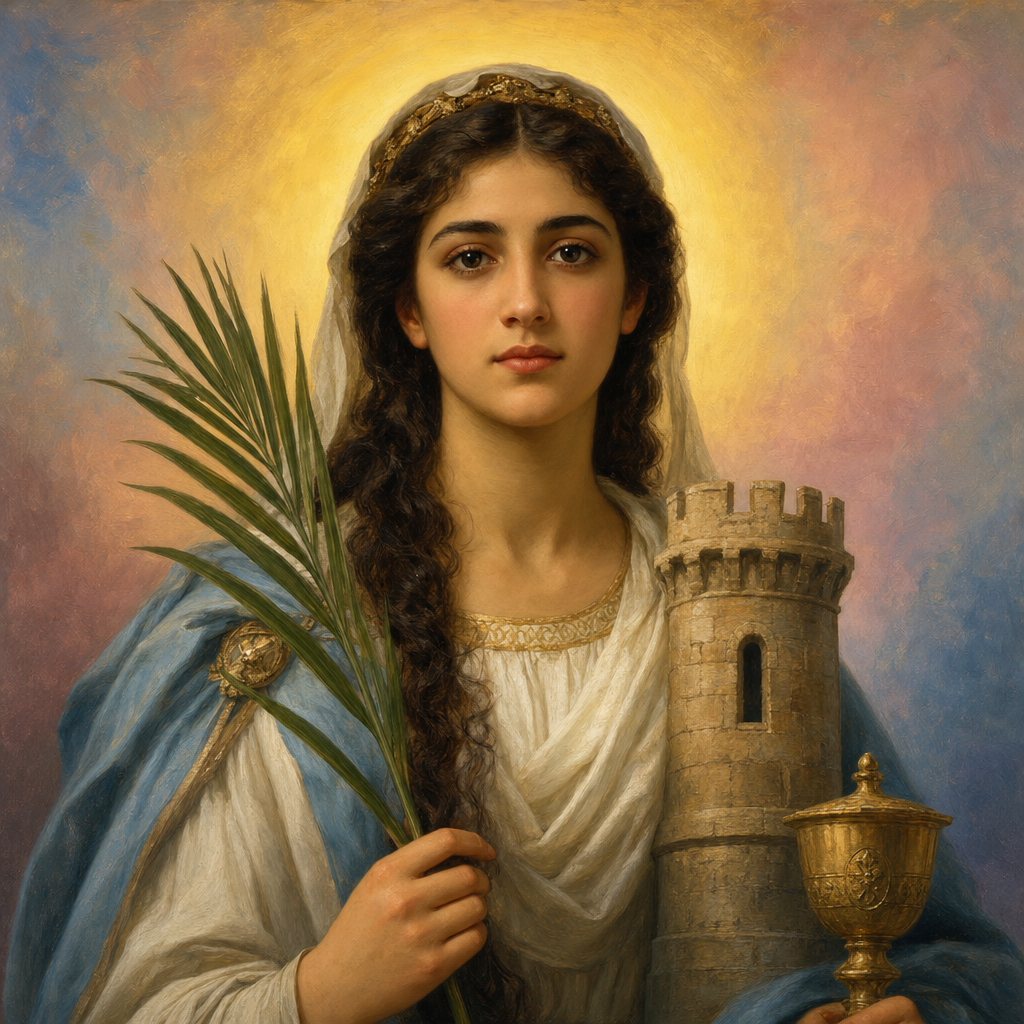 Portrait of St. Barbara