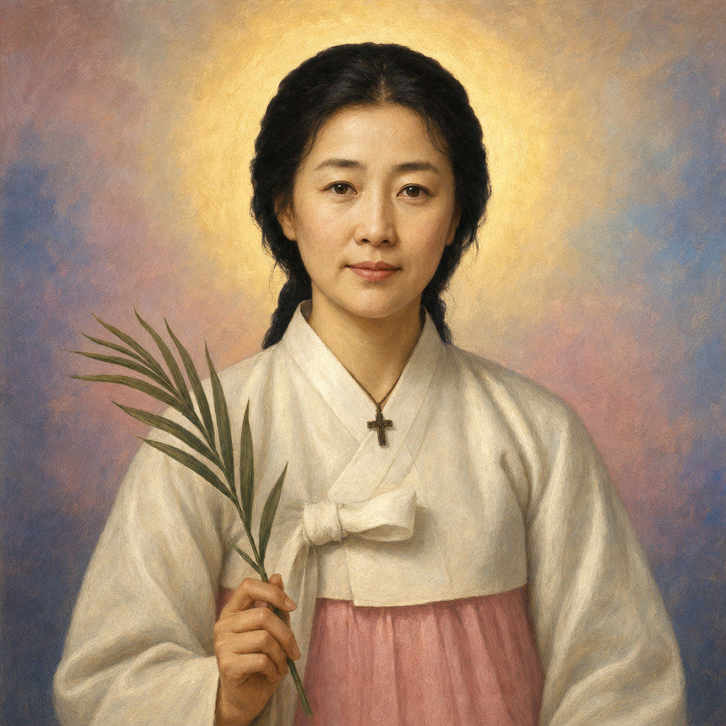Portrait of St. Barbara Han Agi