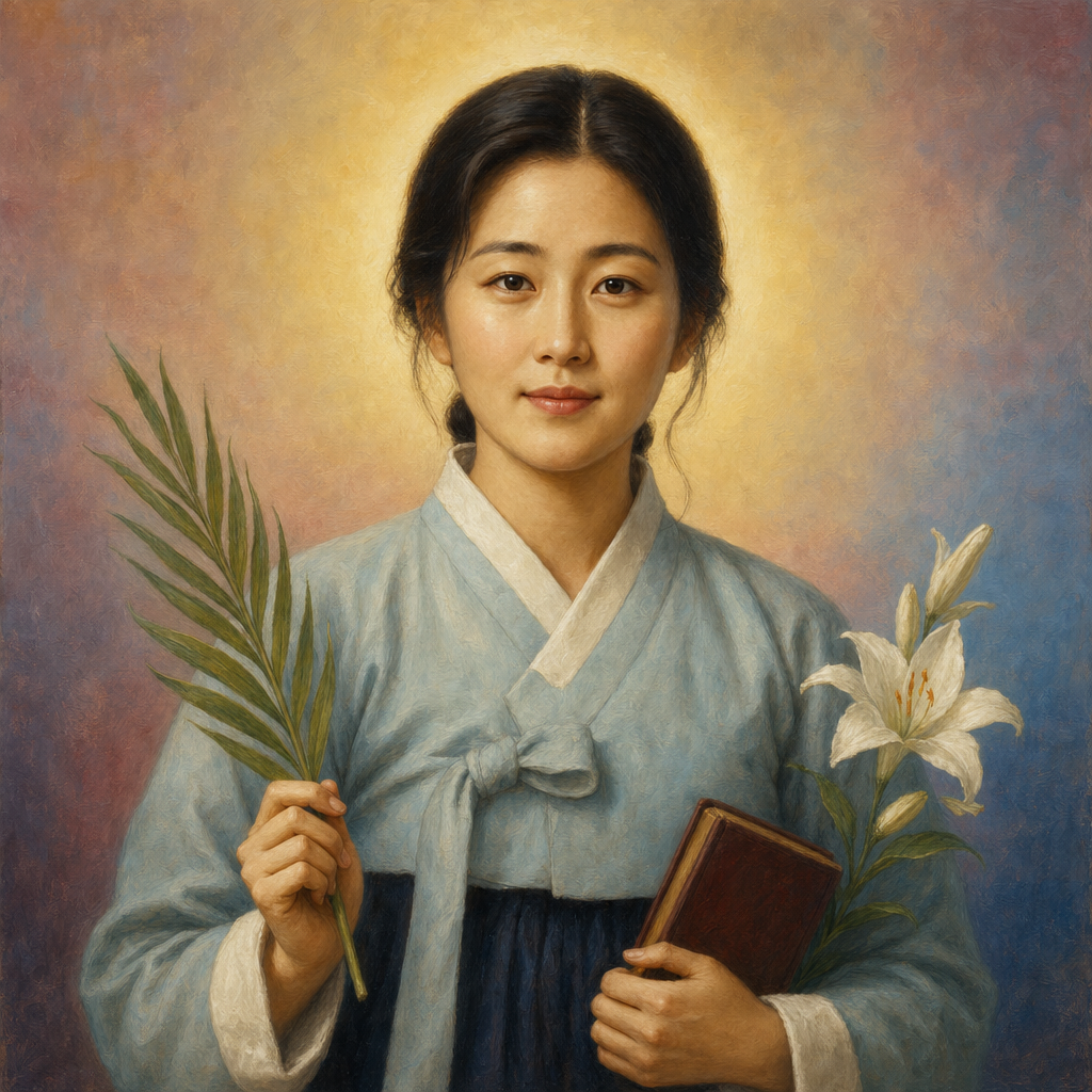 Portrait of St. Barbara Kim