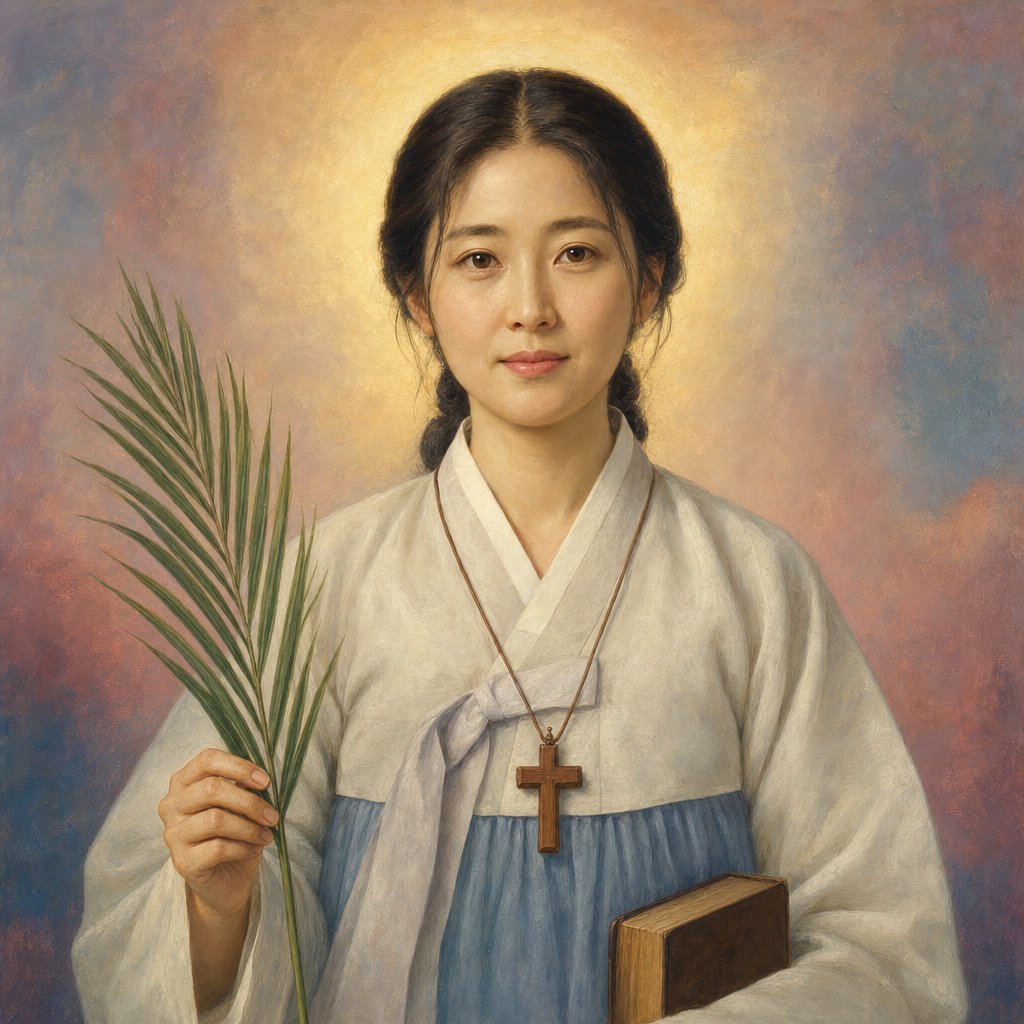 Portrait of St. Barbara Ko Sun-i