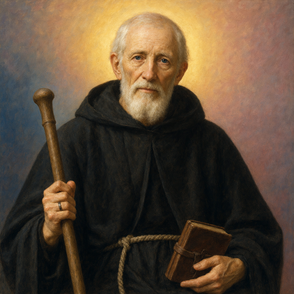 Portrait of St. Bartholomew of Farne