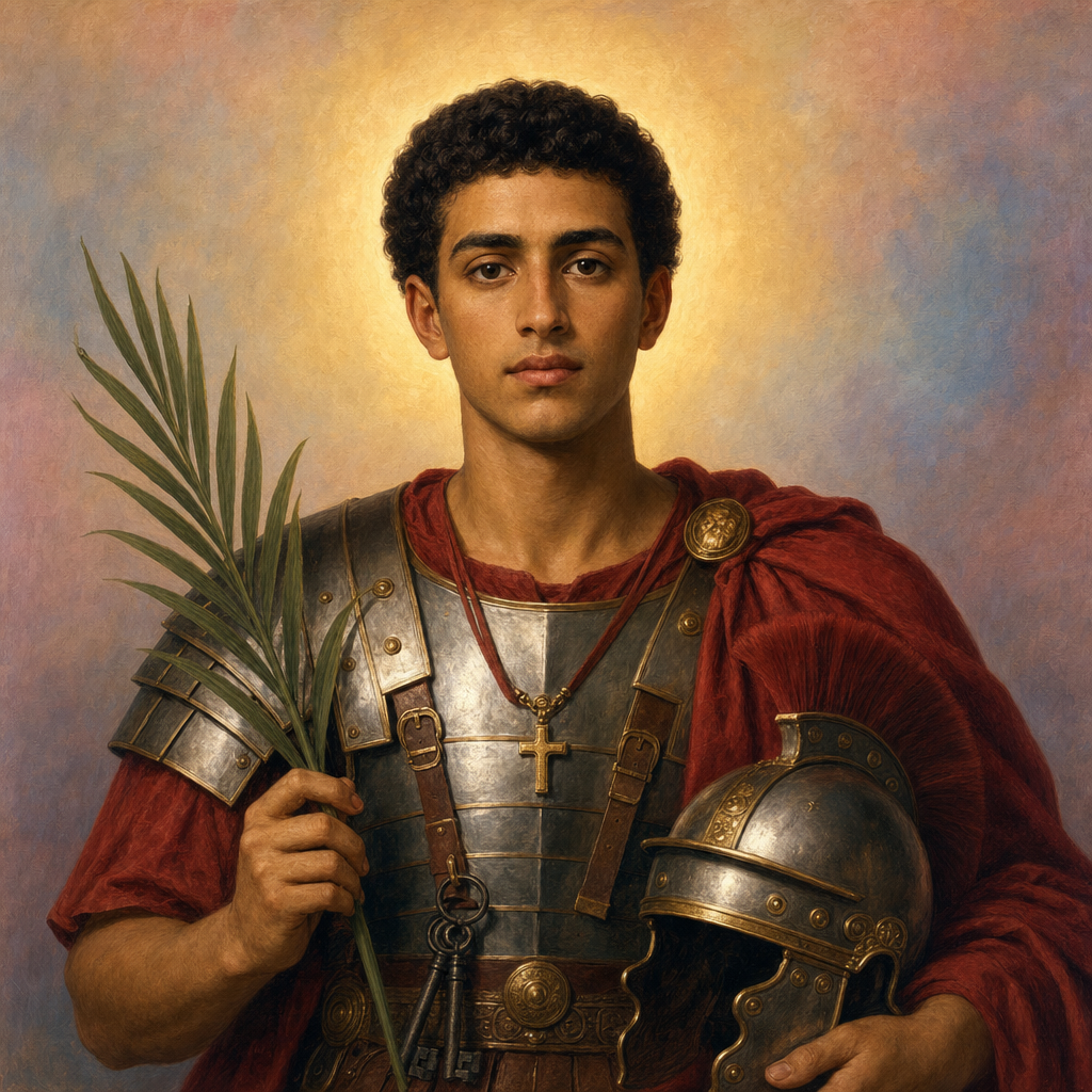 Portrait of St. Basilides