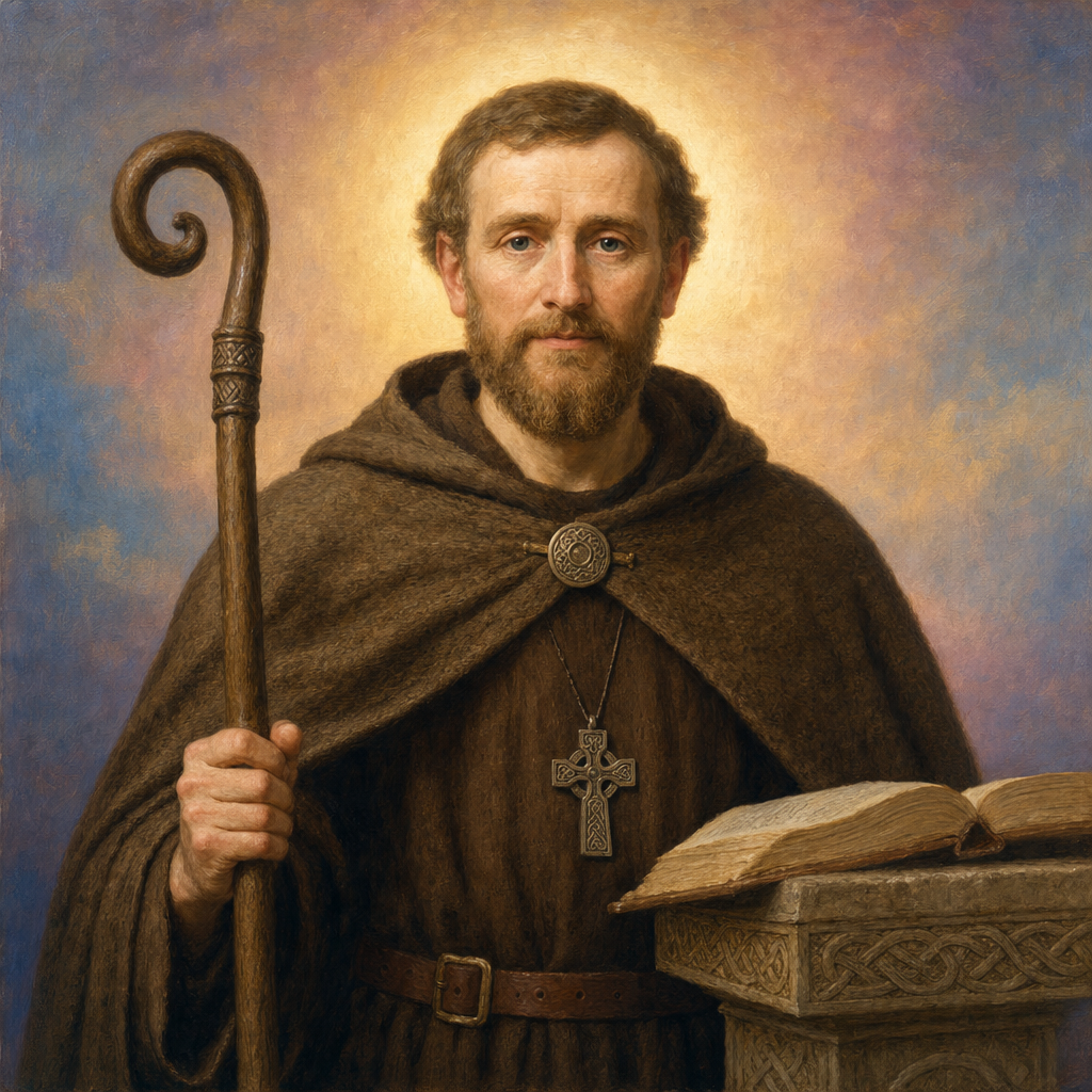 Portrait of St. Berach