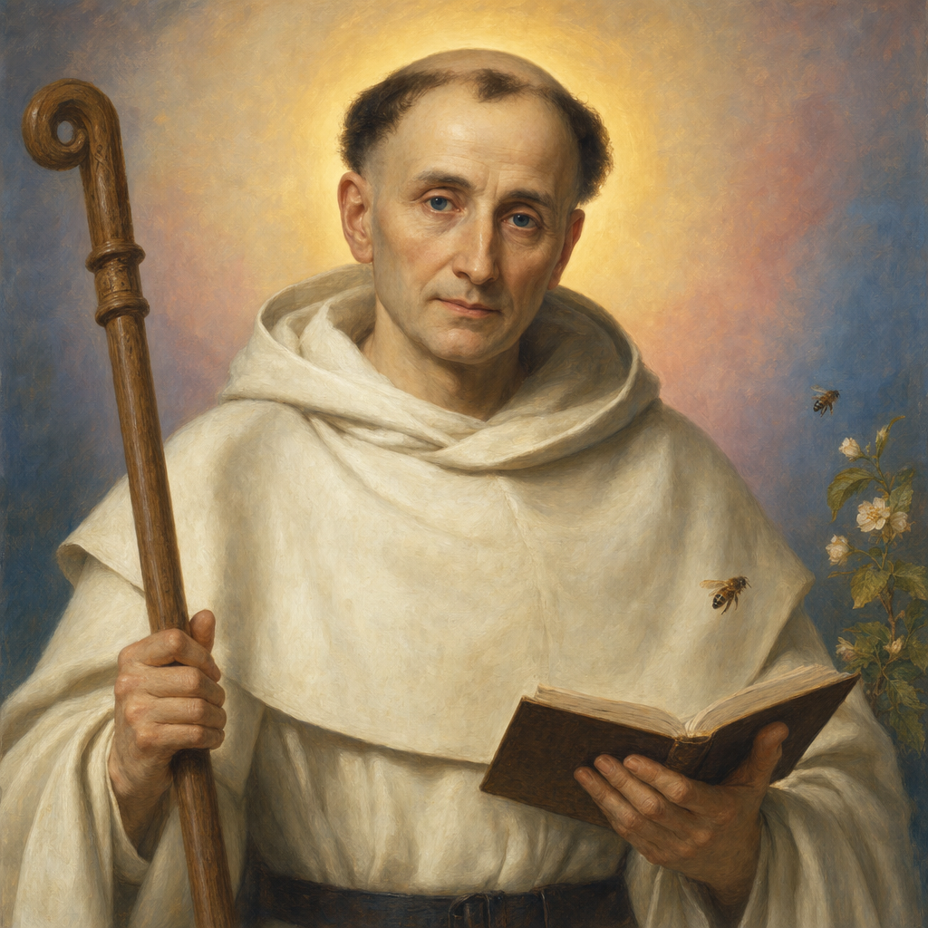 Portrait of St. Bernard of Clairvaux