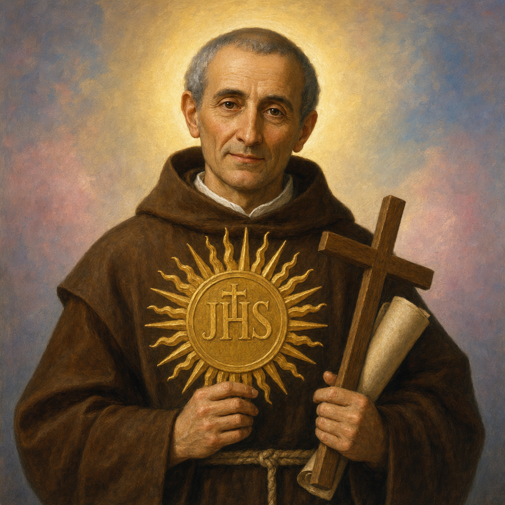 Portrait of St. Bernardine of Siena