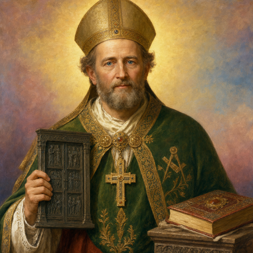 Portrait of St. Bernward of Hildesheim