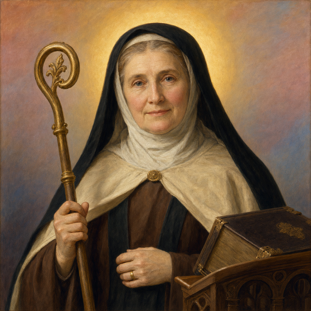 Portrait of St. Bilhildis