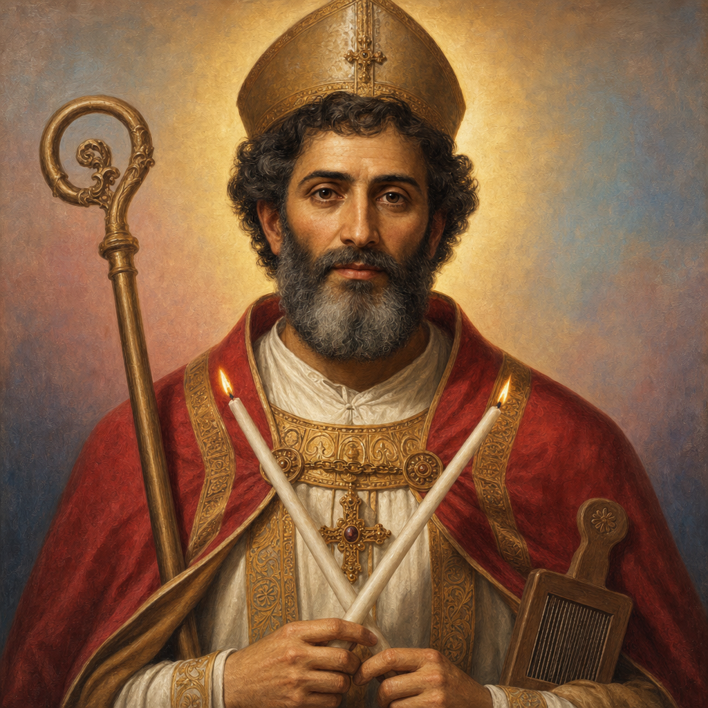 Portrait of St. Blaise