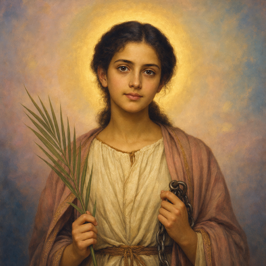 Portrait of St. Blandina