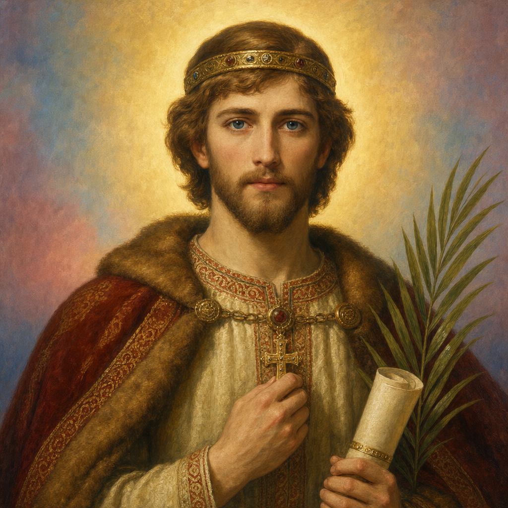 Portrait of St. Boris
