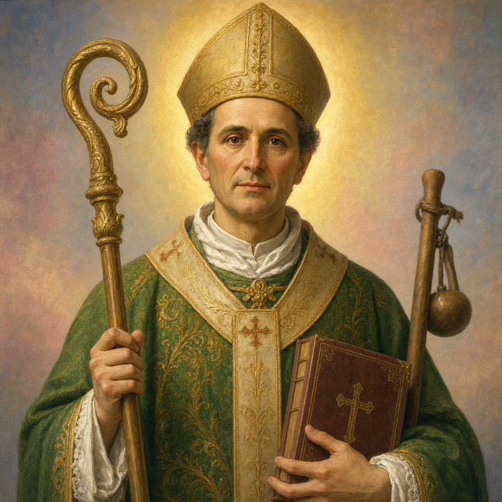 Portrait of St. Brice