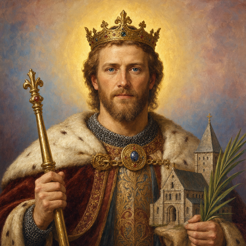 Portrait of St. Canute IV of Denmark