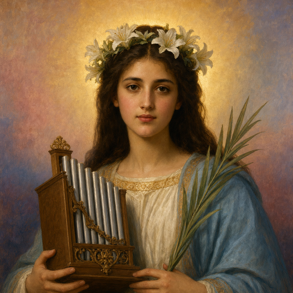 Portrait of St. Cecilia