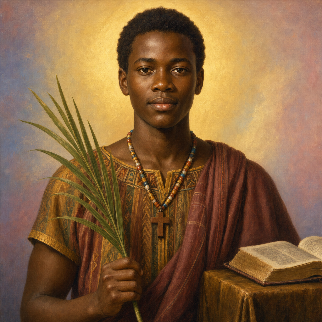 Portrait of St. Charles Lwanga