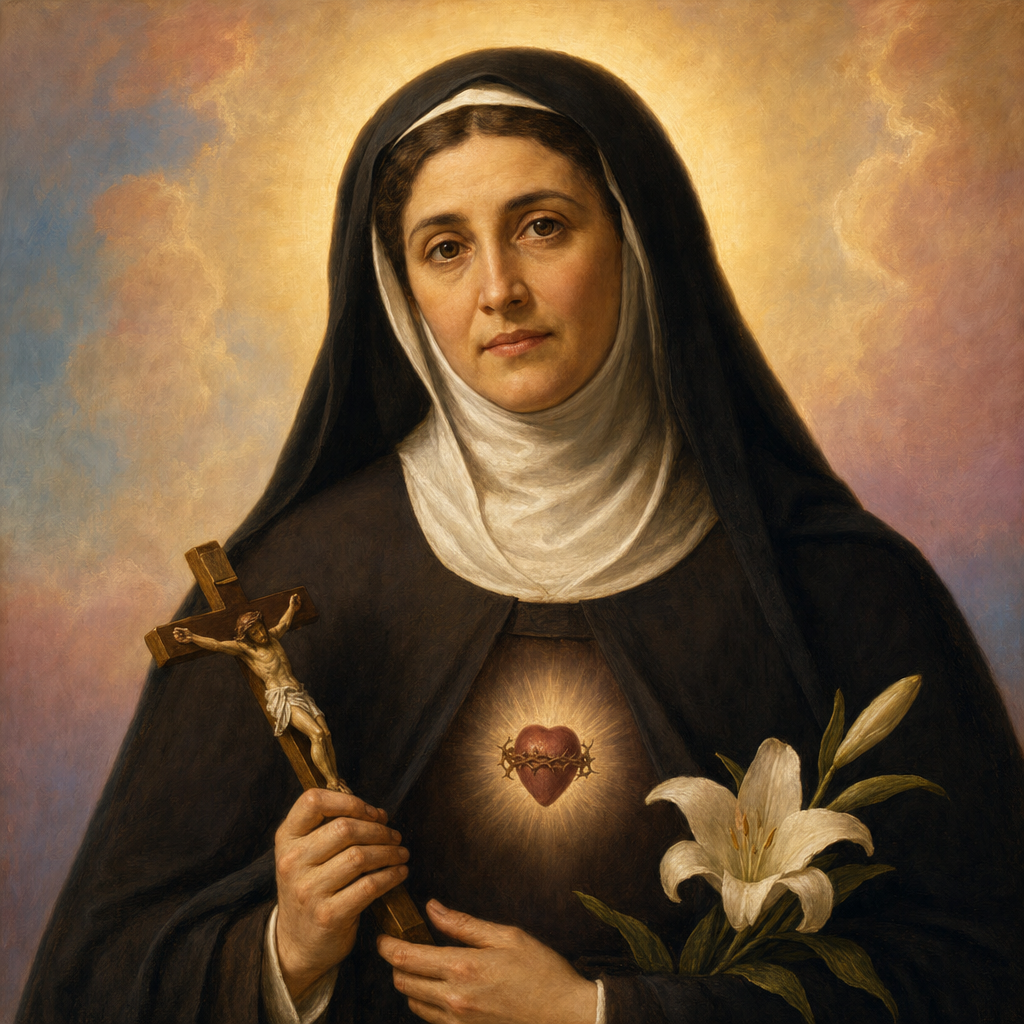 Portrait of St. Clare of Montefalco