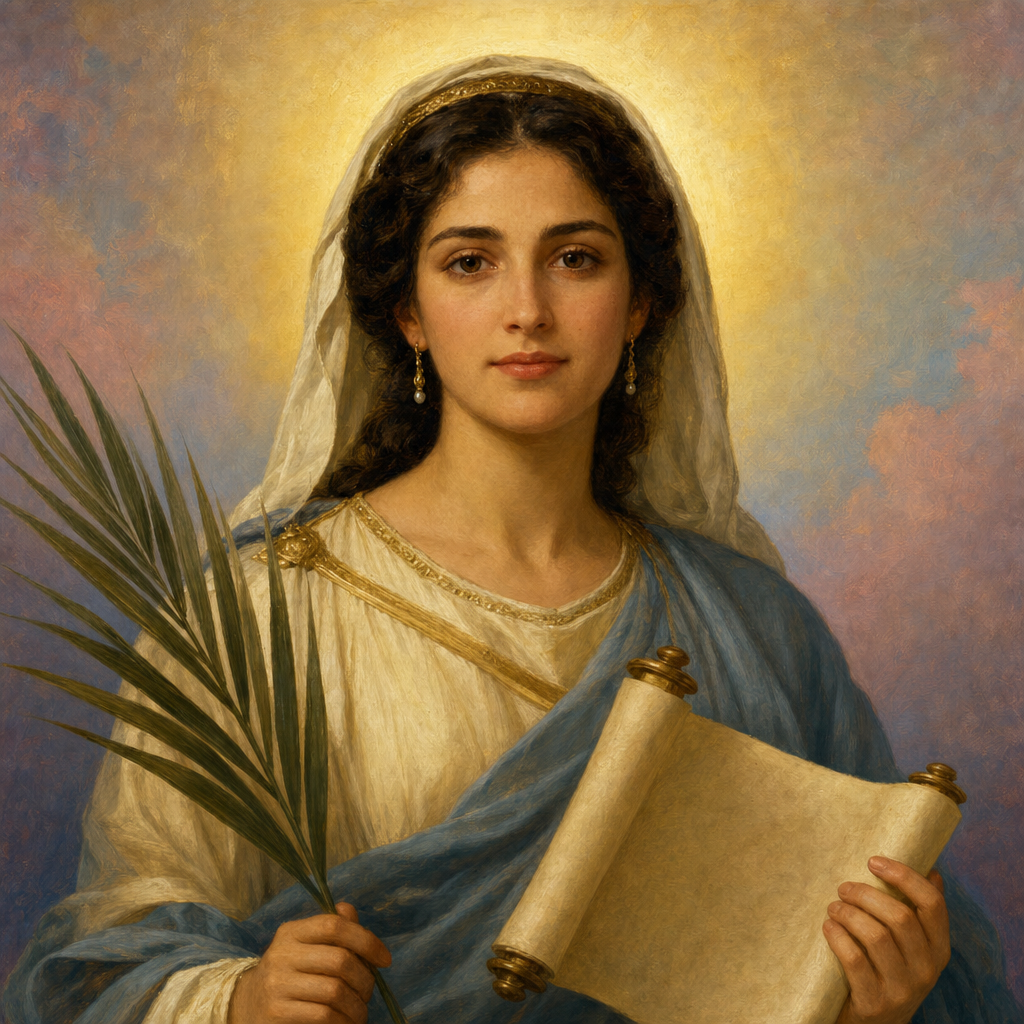 Portrait of St. Claudia