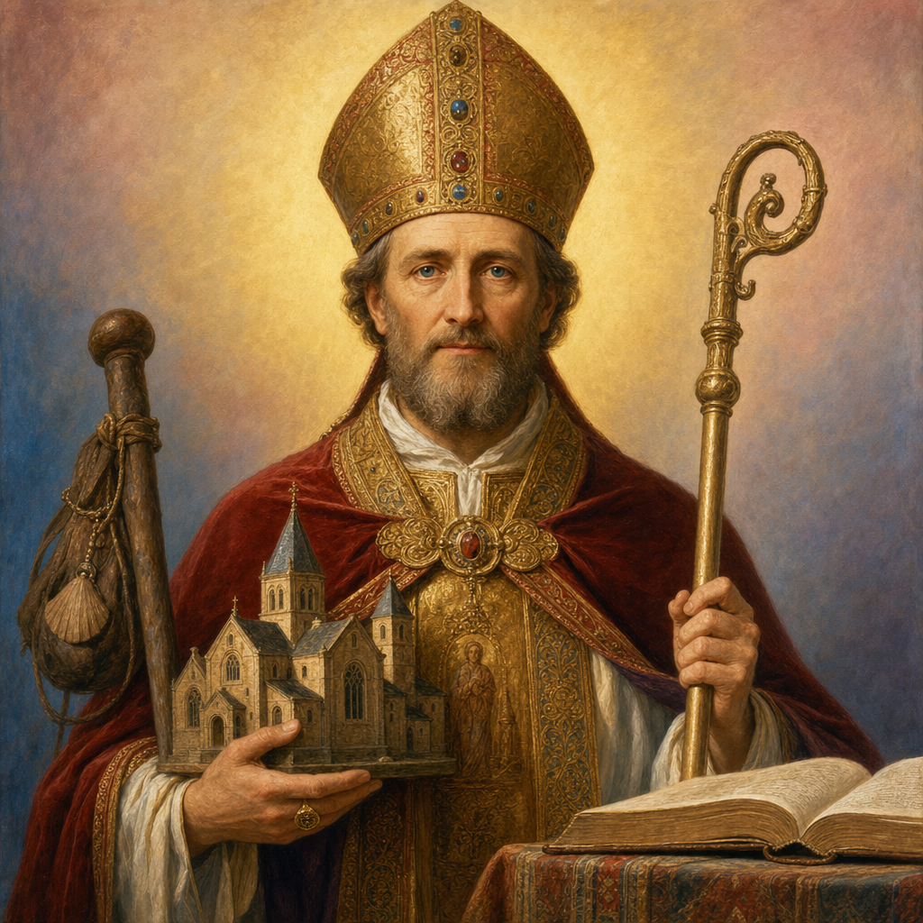 Portrait of St. Conrad of Constance
