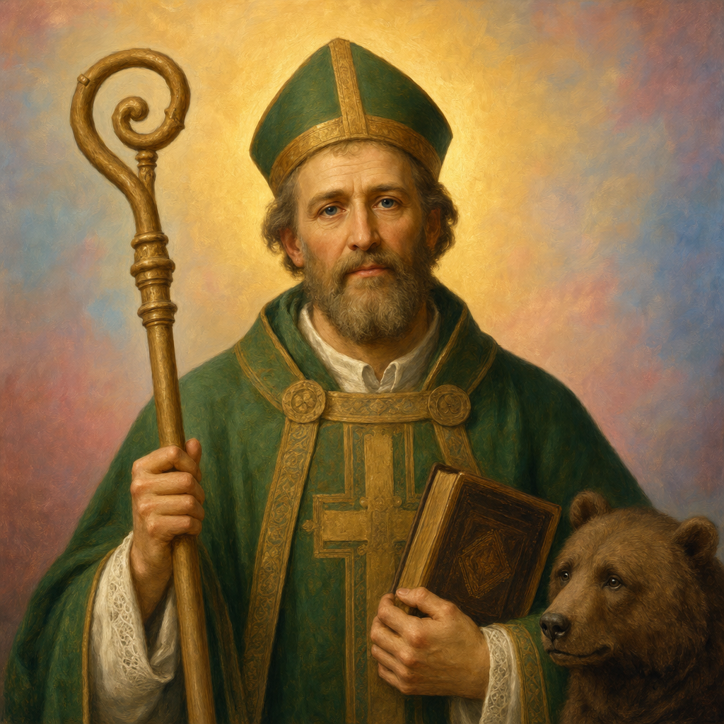 Portrait of St. Corbinian