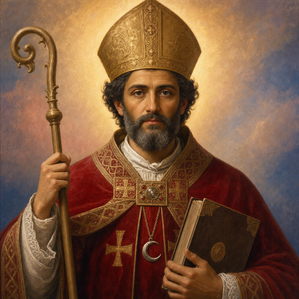 Portrait of St. Cyprian of Antioch