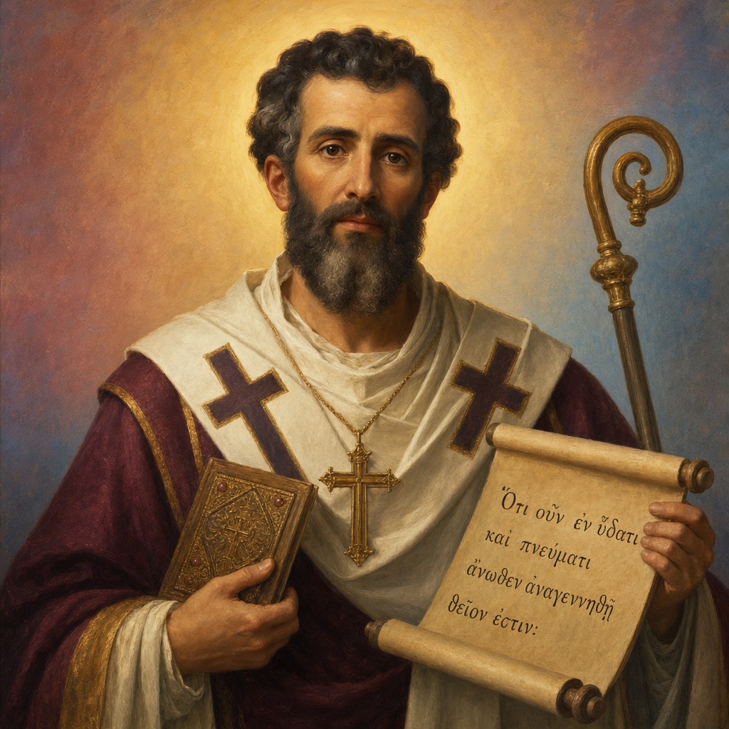 Portrait of St. Cyril of Jerusalem