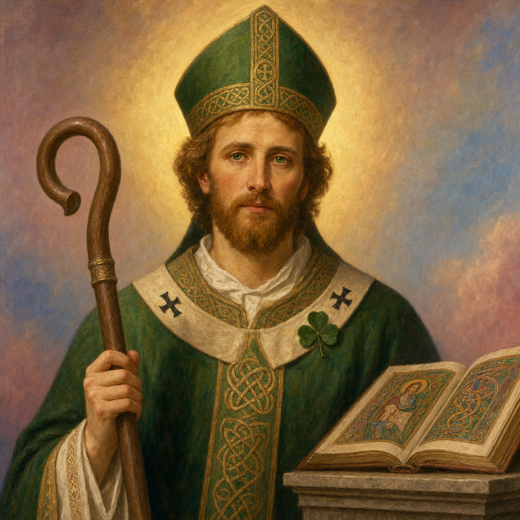 Portrait of St. Declan of Ardmore