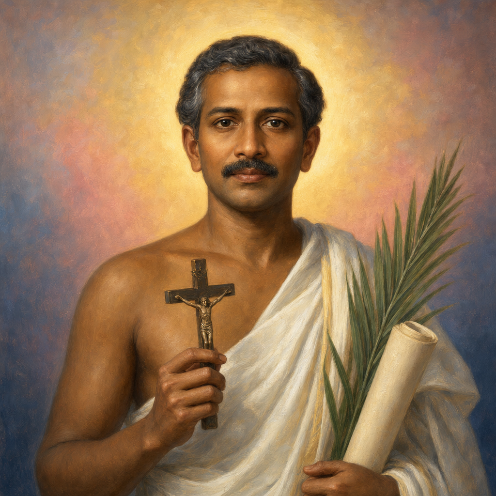 Portrait of St. Devasahayam Pillai