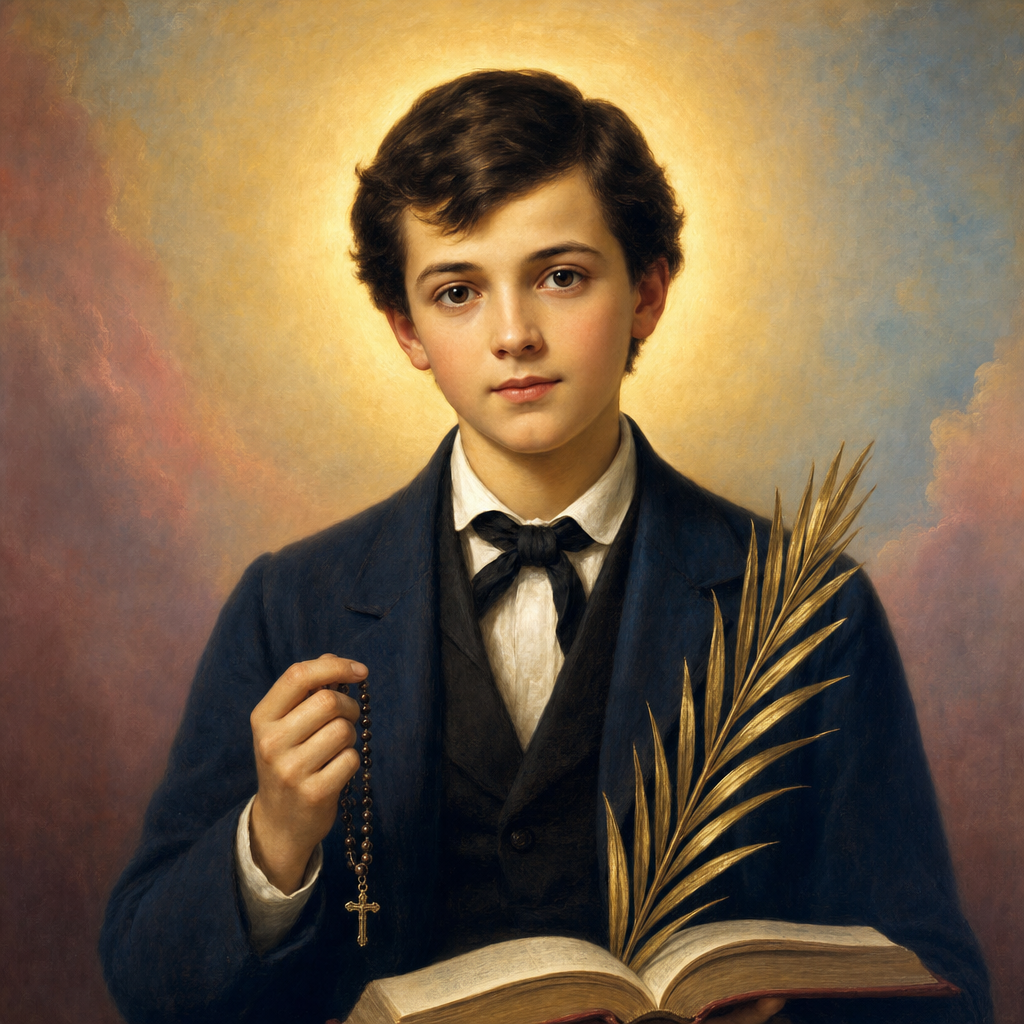 Portrait of St. Dominic Savio