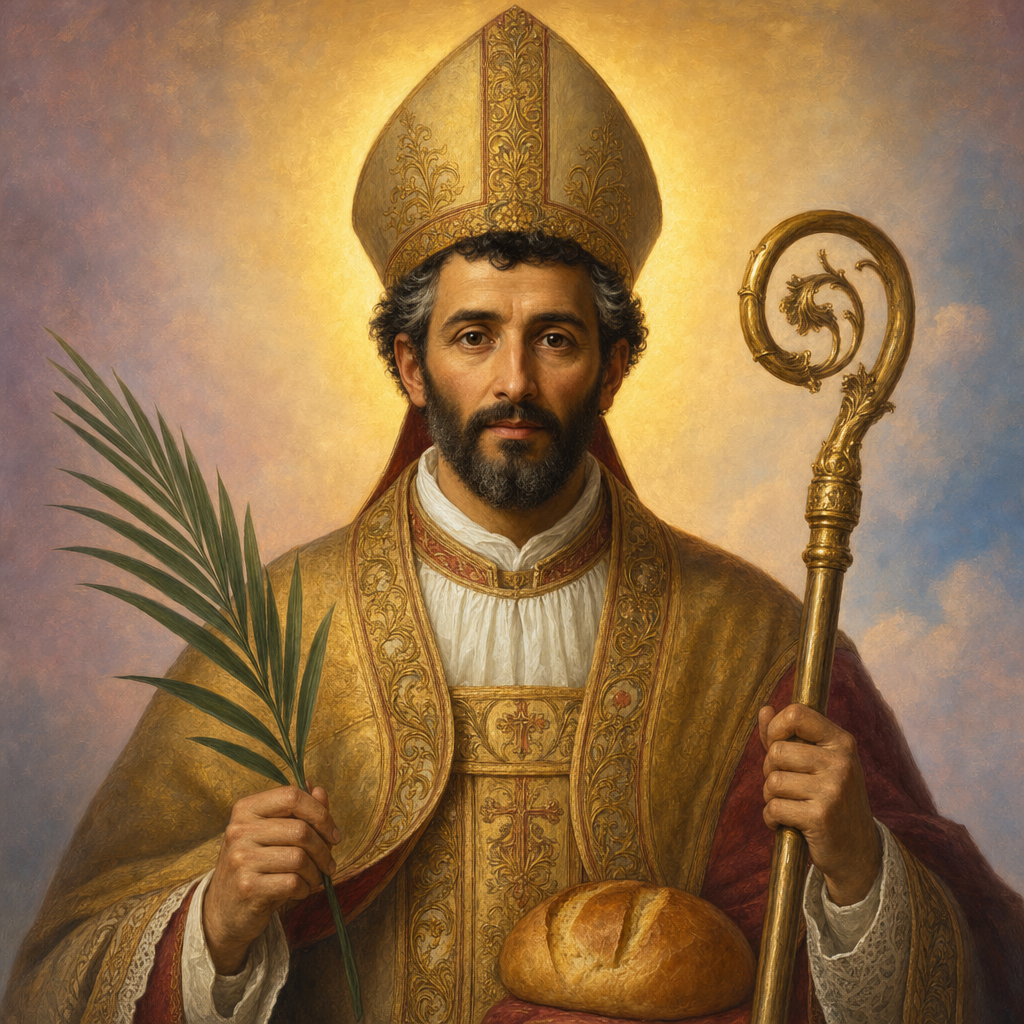 Portrait of St. Donatus of Arezzo